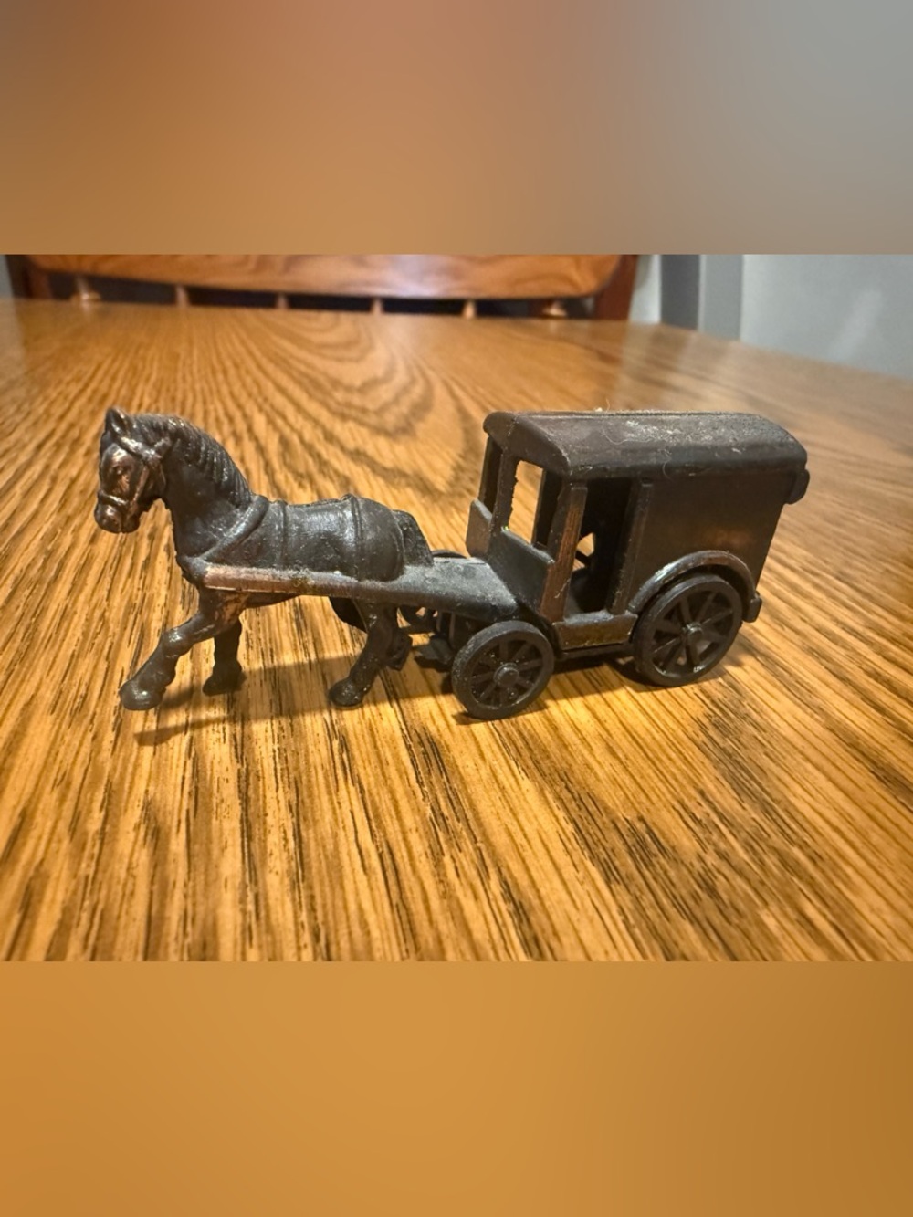 Metal Horse&Buggy
